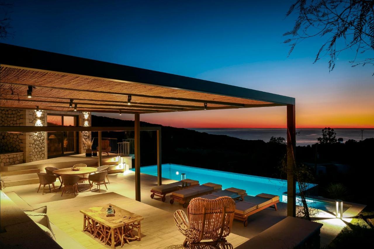 Zeus Exclusive Villas Esparta Exterior foto